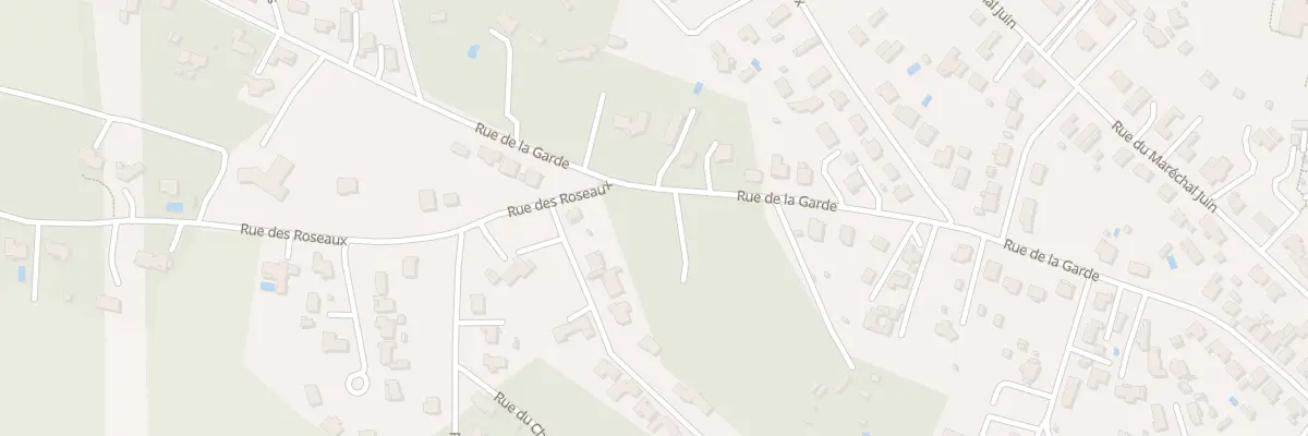 Plan du 49 Rue de la Garde à La Tremblade