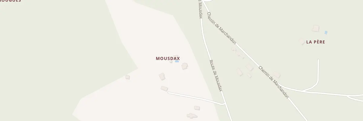 Plan du 415 Mousdax à Mézos