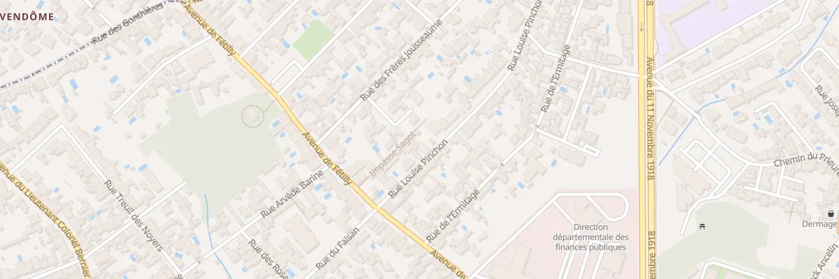 Plan du 15 Rue Louise Pinchon à La Rochelle