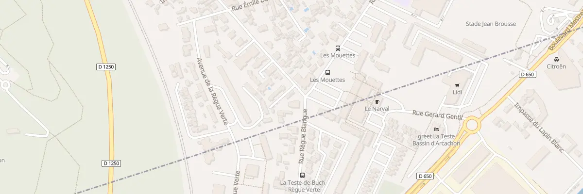 Plan du 65 Av de la Libération à Arcachon