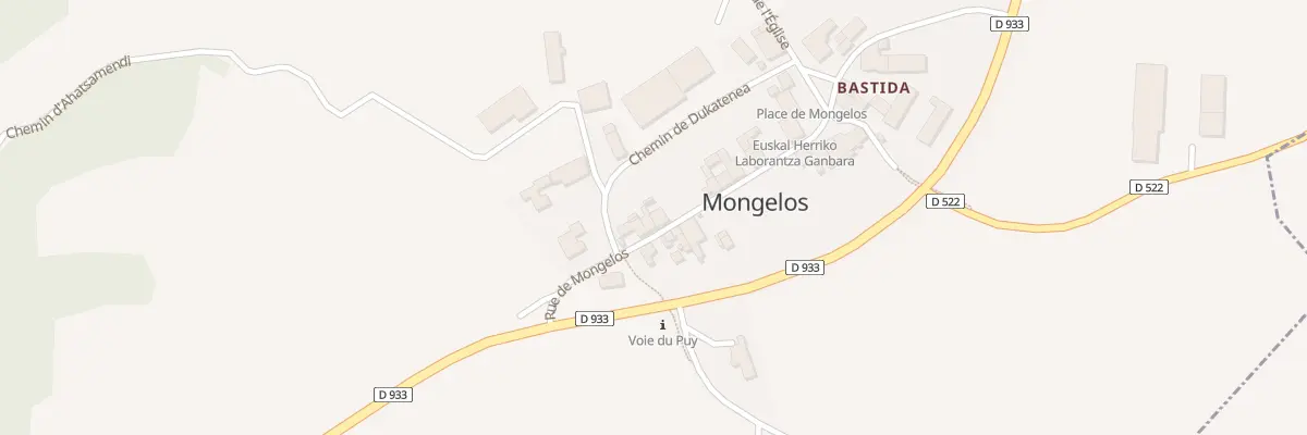 Plan du 360 Rue de Mongelos à Ainhice-Mongelos
