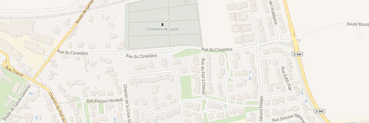 Plan du 22 Rue de la coulée à Luçon