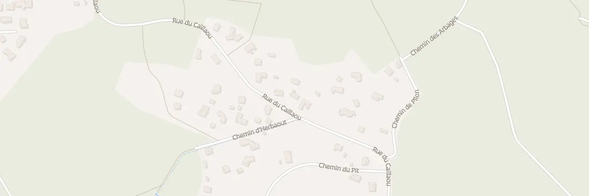 Plan du 897 Rue de Caillaou à Biscarrosse