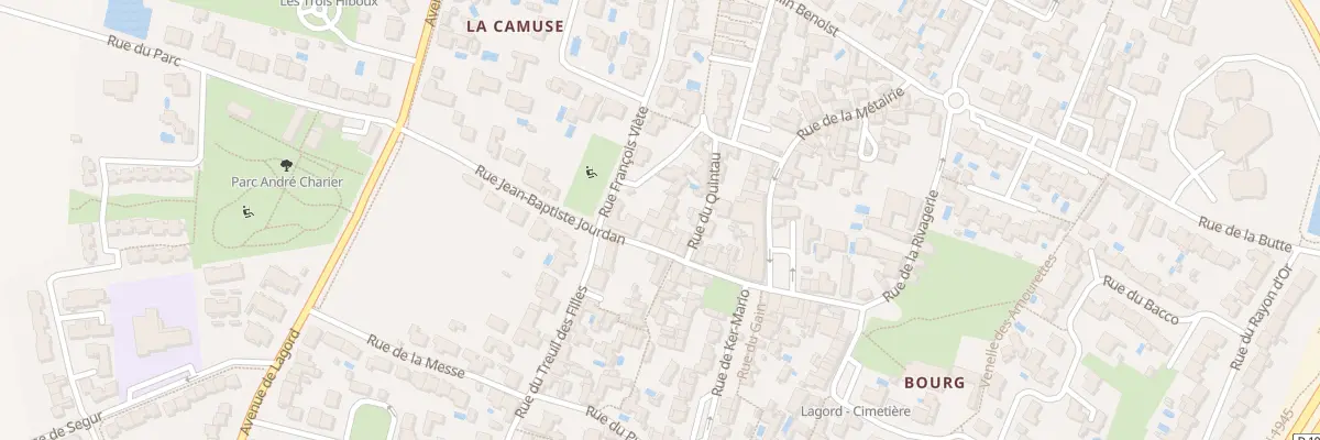 Plan du 24B Rue Jean-Baptiste Jourdan à Lagord