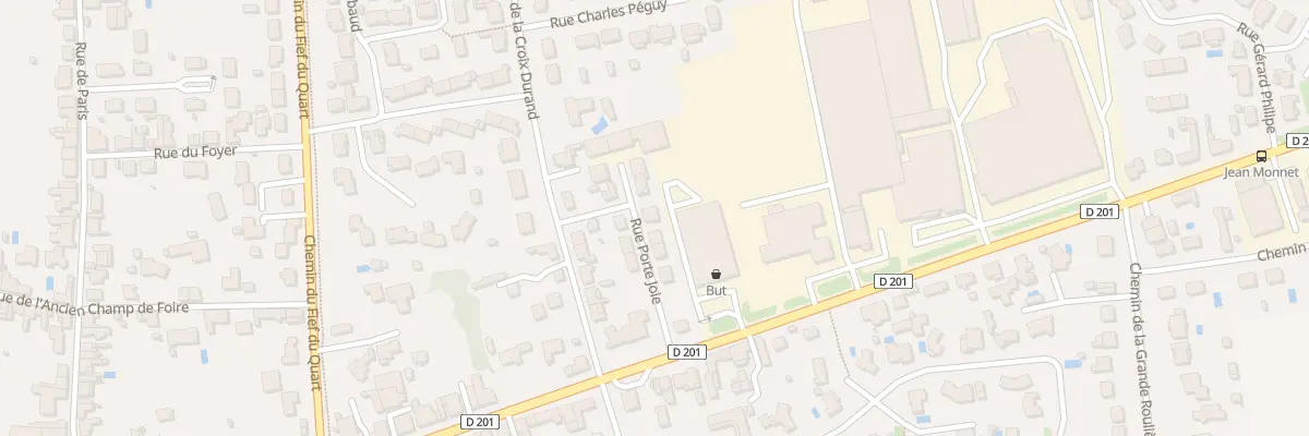 Plan du 10 Rue porte joie à Luçon