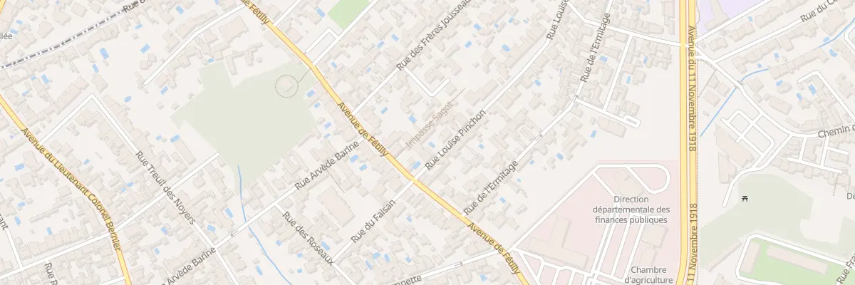 Plan du 3 Rue Louise Pinchon à La Rochelle