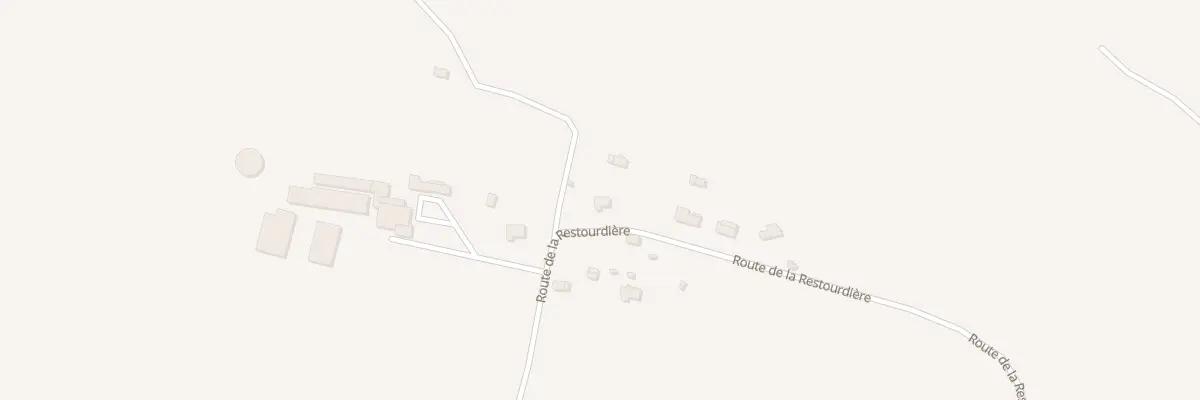 Plan du 6 Rte de la Restourdiere - Virey à Saint-Hilaire-du-Harcouët