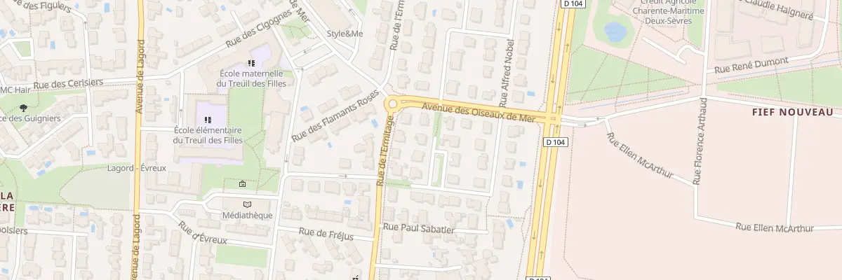 Plan du 27 Rue Henri Bergson à Lagord