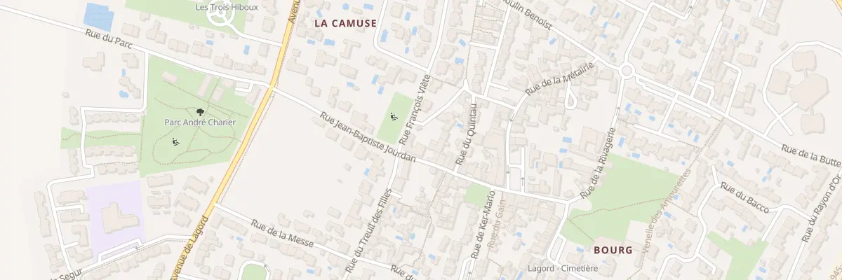 Plan du 26 Rue Jean-Baptiste Jourdan à Lagord