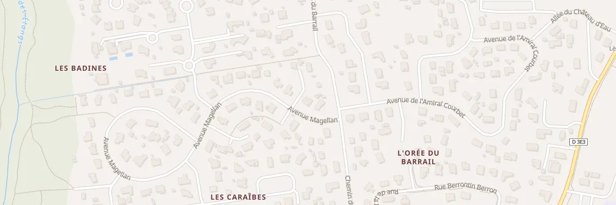 Plan du 9004 Av Magellan à Lège-Cap-Ferret