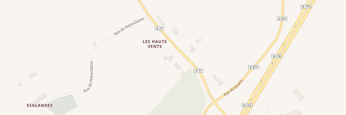 Plan du 5446B Le Bas Vent à Pont-Hébert