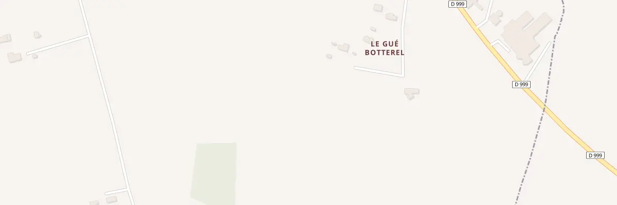 Plan du 2 Le Gue Botterel au Grand-Celland