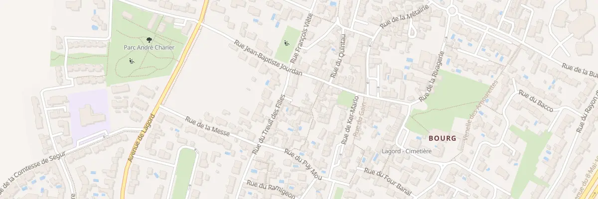 Plan du 3 Rue du Treuil des Filles à Lagord