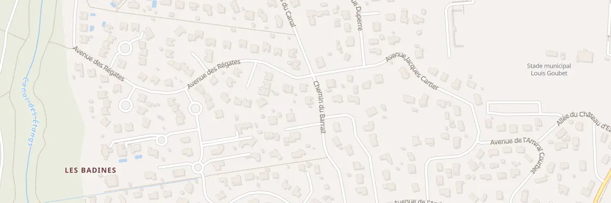 Plan du 2 Rue du Barail à Lège-Cap-Ferret