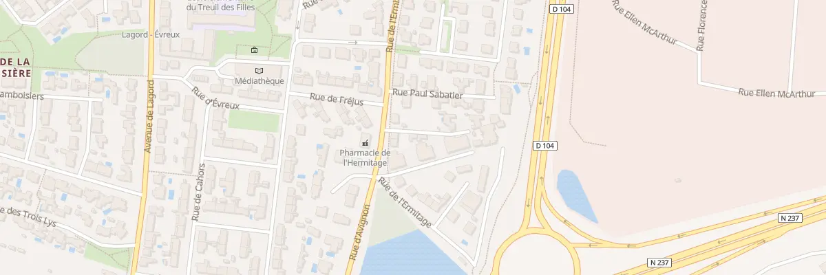 Plan du 53B Rue de l’Ermitage à Lagord