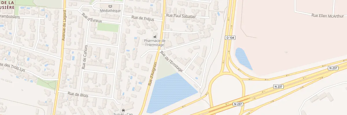 Plan du 63 Rue de l’Ermitage à Lagord