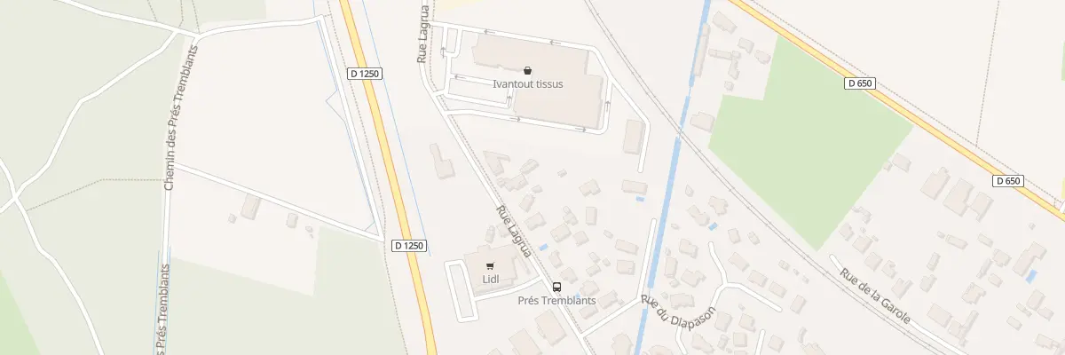 Plan du 46 Rue Lagrua à La Teste-de-Buch
