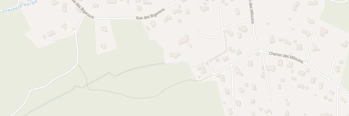 Plan du 1136 Rue des Biganons à Biscarrosse