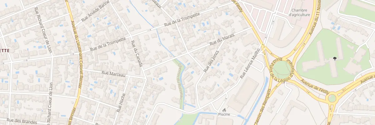 Plan du 25 Rue du Marais à La Rochelle