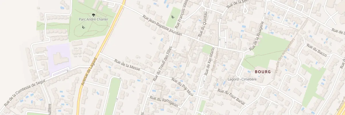 Plan du 9 Rue du Treuil des Filles à Lagord