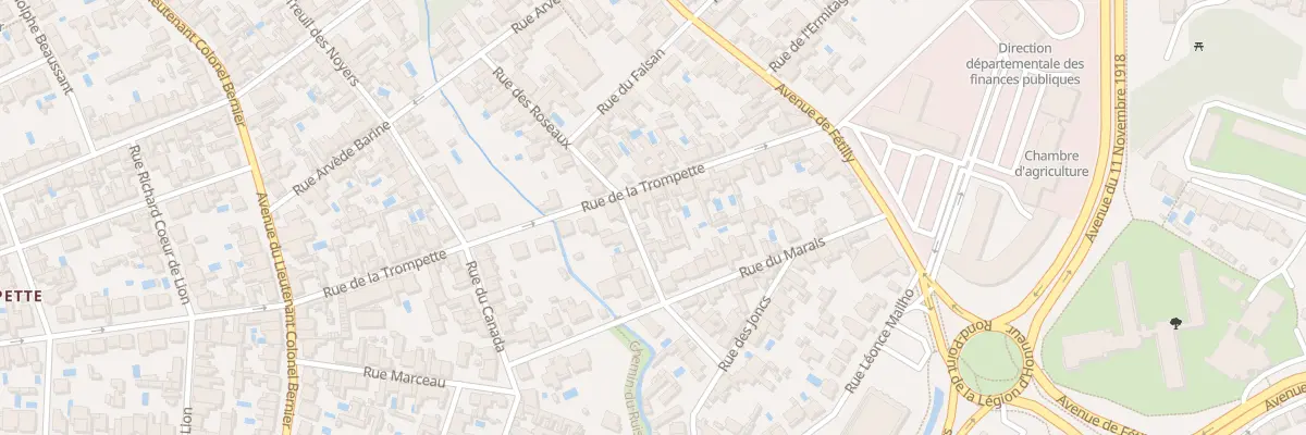 Plan du 48 Rue de la Trompette à La Rochelle