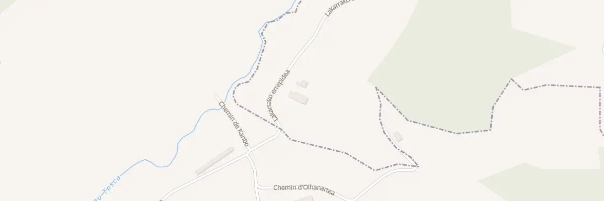 Plan du 5038 Errekondoa à Gamarthe