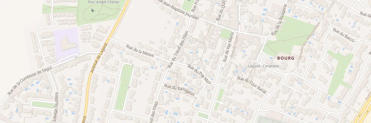 Plan du 18 Rue du Puy Mou à Lagord