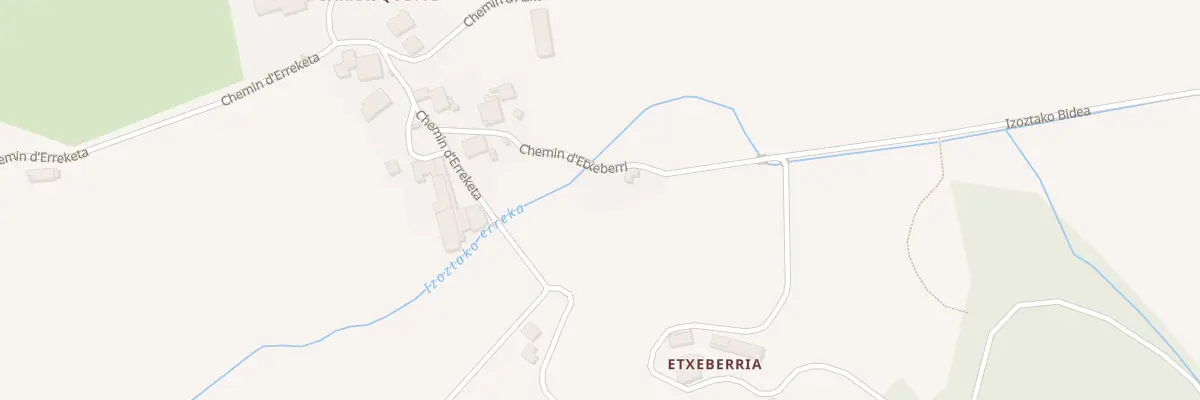 Plan du 5045 Etxeberri Alde à Bussunarits-Sarrasquette