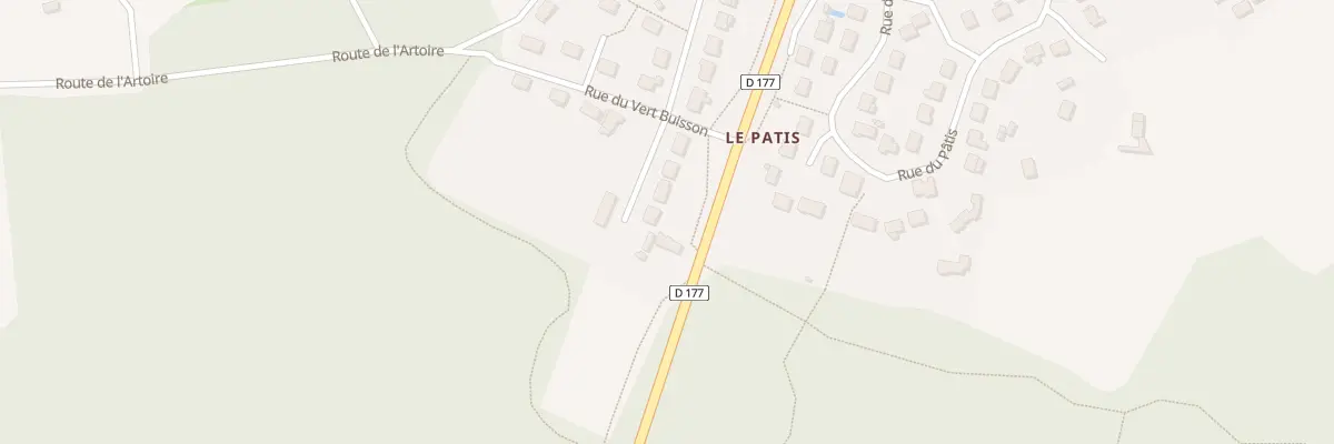 Plan du 24 Av de la Forêt à Landéan