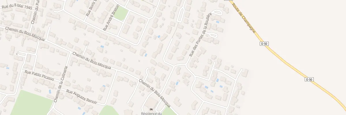 Plan du 8 Rue felicia ballanger à Luçon
