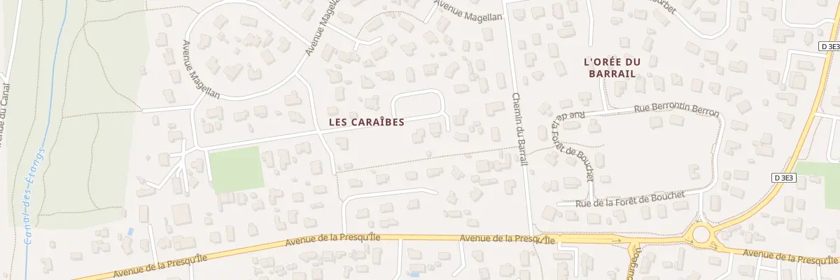 Plan du 9 Rue Domaine du Berger à Lège-Cap-Ferret