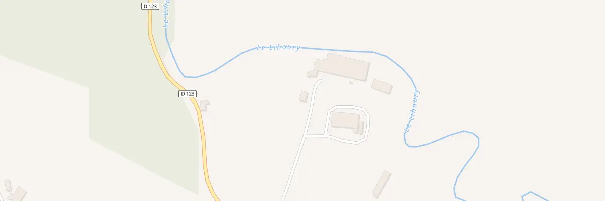 Plan du 5155 Hitta à Orègue