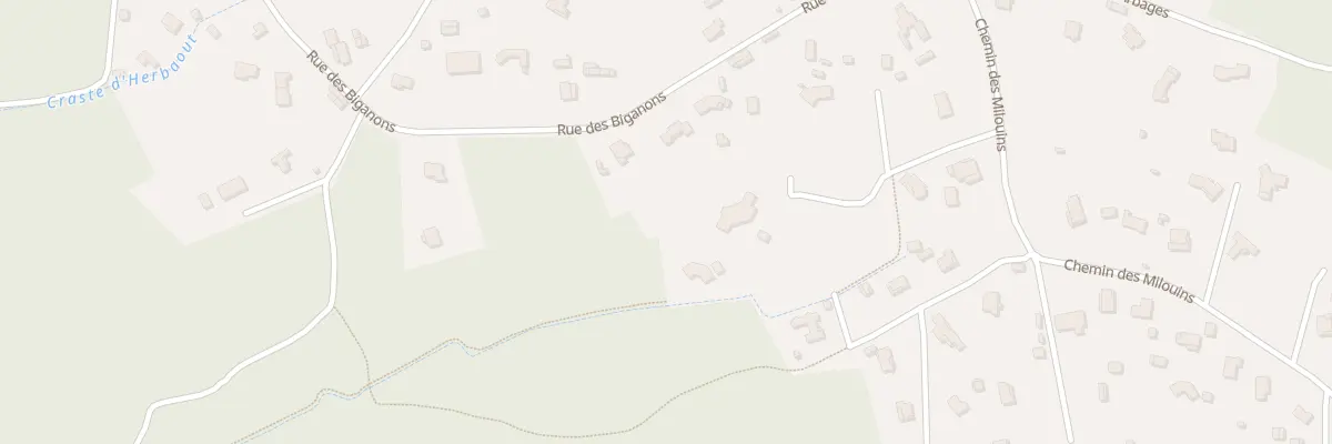 Plan du 1130 Rue des Biganons à Biscarrosse