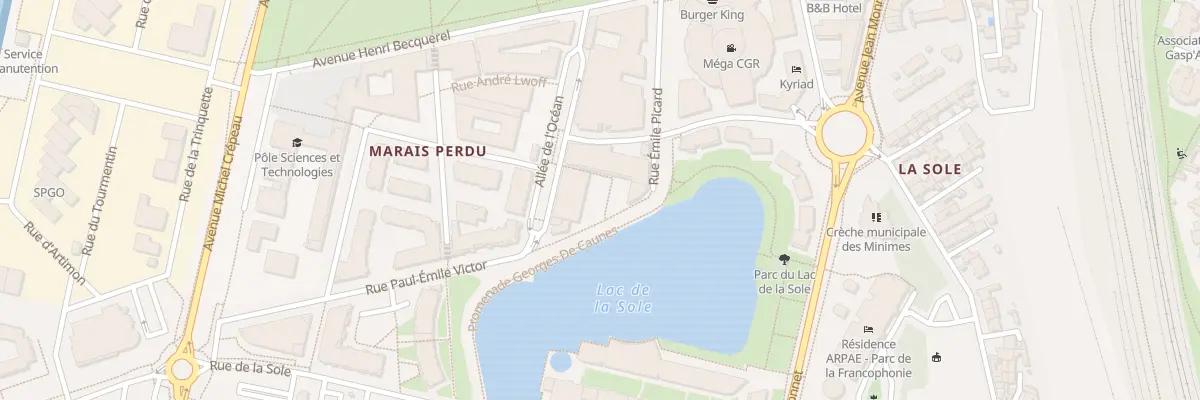 Plan du 18 Rue Emile Picard à La Rochelle