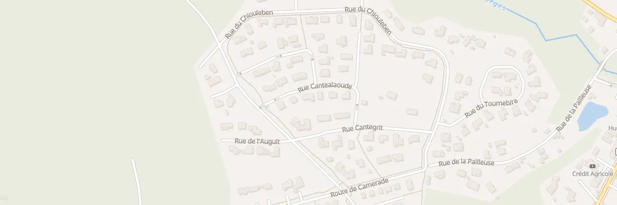 Plan du 141 Rue Cantealaoude à Castets