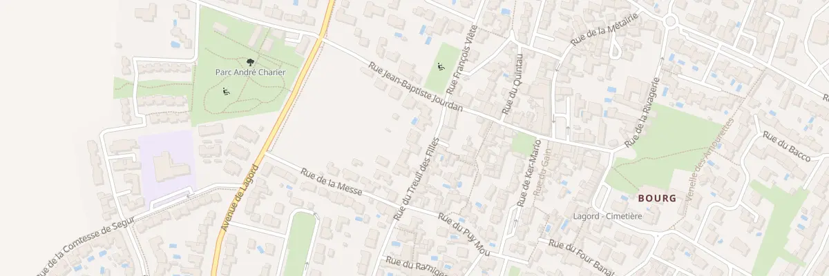 Plan du 4 Rue du Treuil des Filles à Lagord