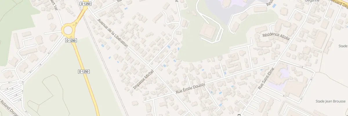 Plan du 5B Rue Hélène Boucher à Arcachon