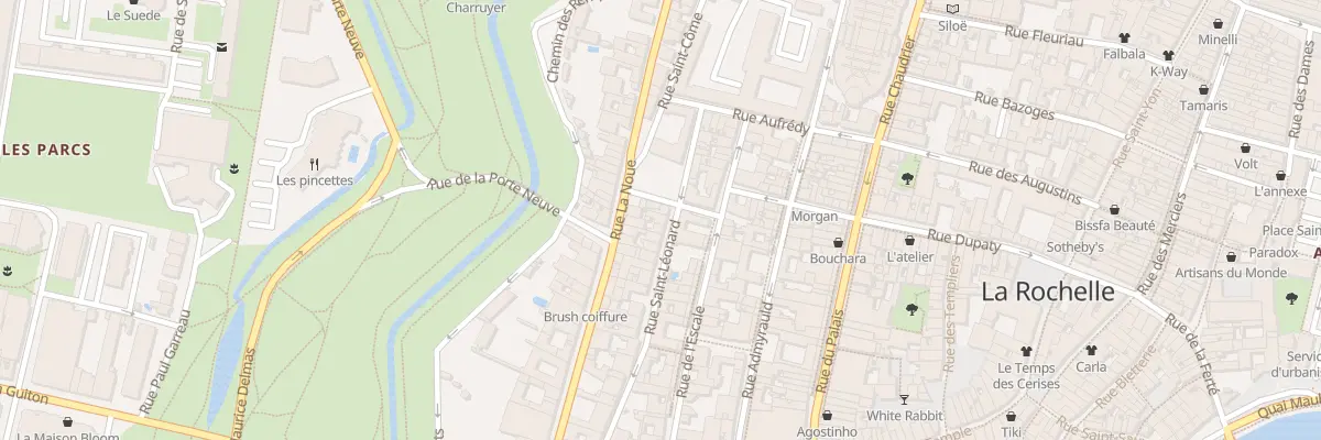 Plan du 4 Rue Saint Léonard à La Rochelle