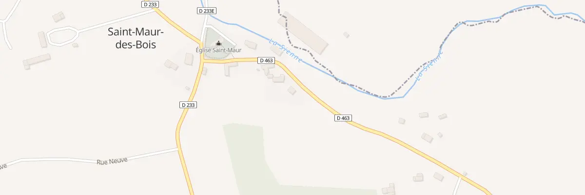 Plan du 12 Rte des Moulins à Saint-Maur-des-Bois