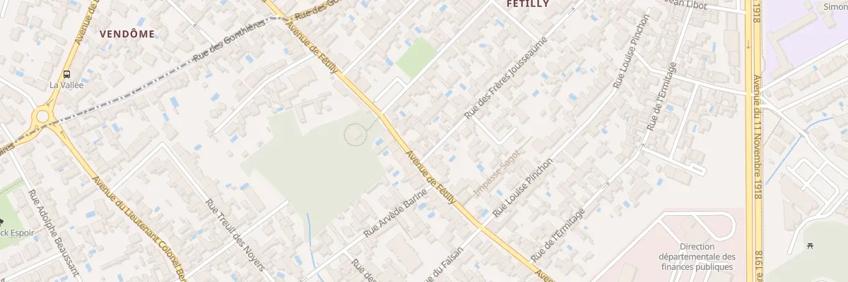 Plan du 3 Rue des Frères Jousseaume à La Rochelle