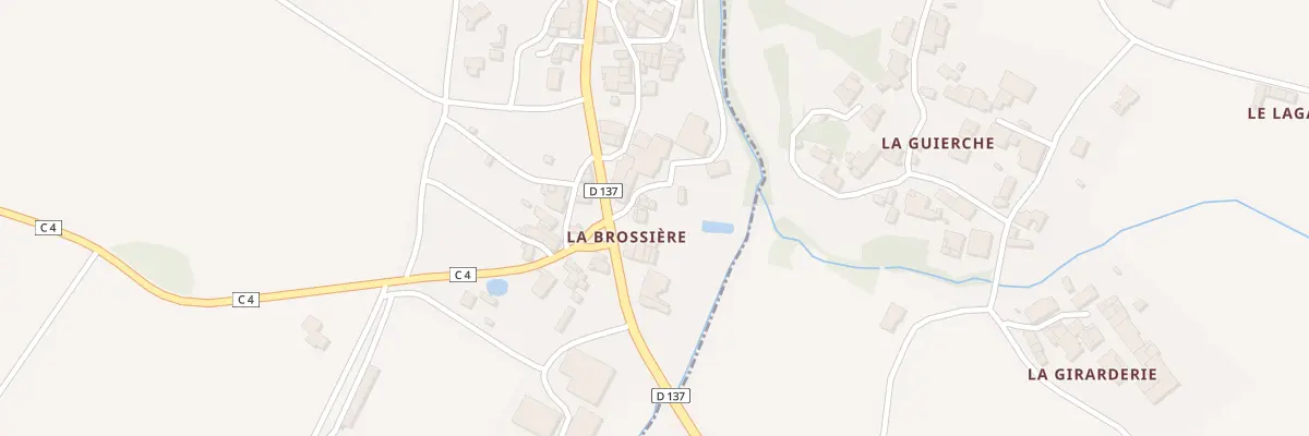 Plan du 5134 La Brossière à Saint-André-Goule-d’Oie
