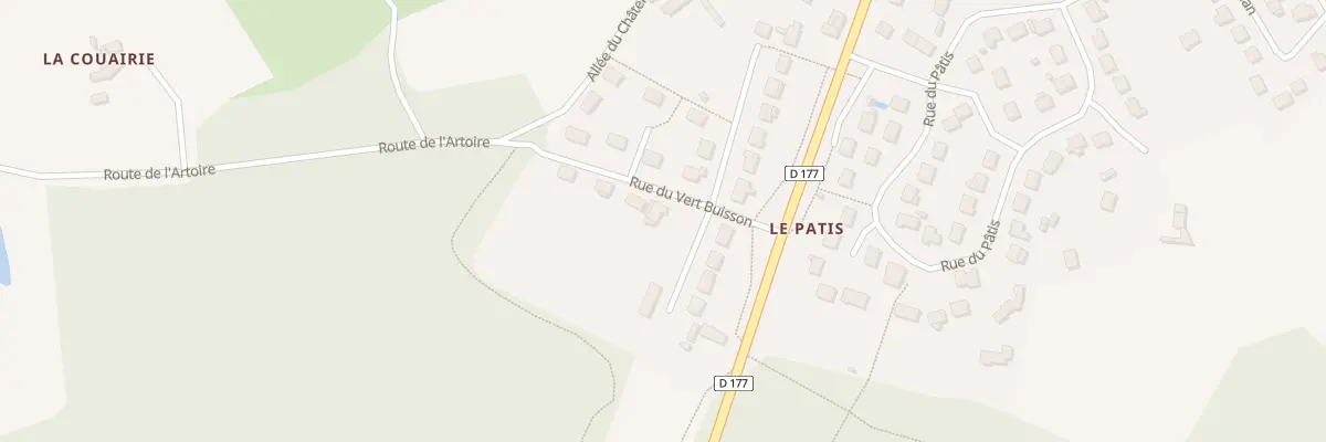 Plan du 1 Rue du Vert Buisson à Landéan