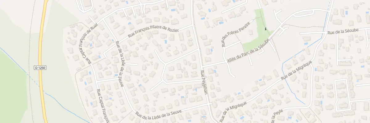 Plan du 14 Rue Hélène Boucher à La Teste-de-Buch