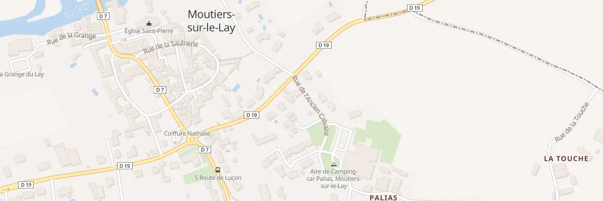 Plan du 1 Rue de l’ancien calvaire à Moutiers-sur-le-Lay