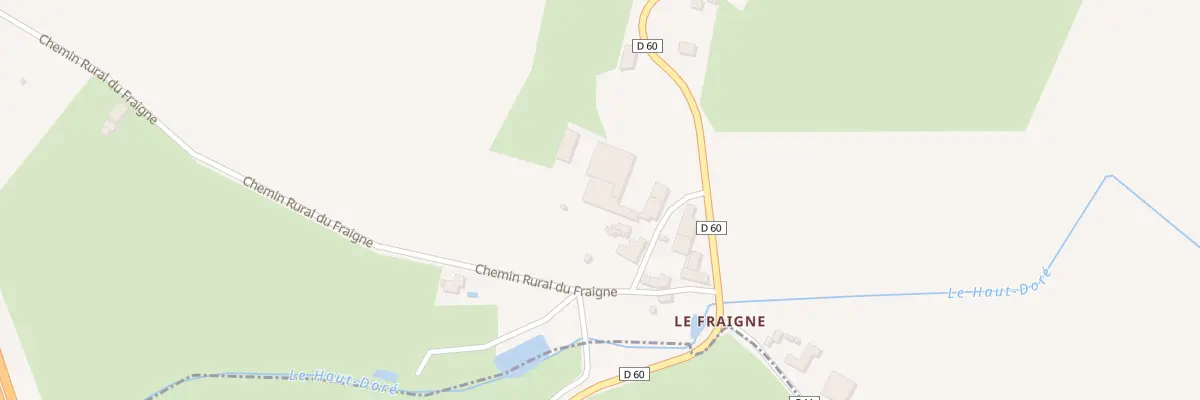 Plan du 7 Le Fraigne à Sainte-Cécile