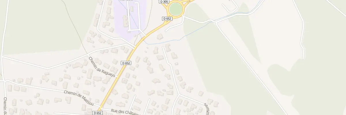 Plan du 104 Imp des Chèvrefeuilles à Biscarrosse