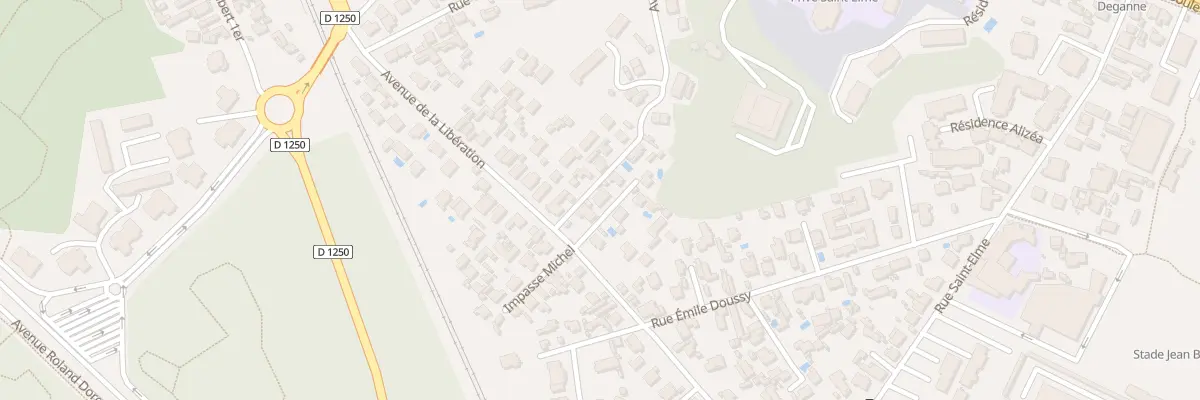 Plan du 4 Rue Hélène Boucher à Arcachon