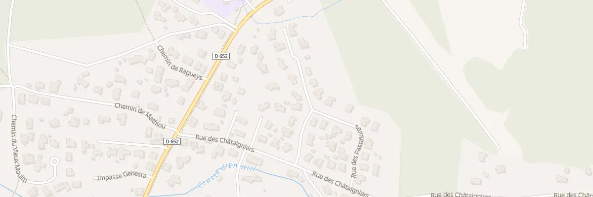Plan du 31 Imp des Chèvrefeuilles à Biscarrosse