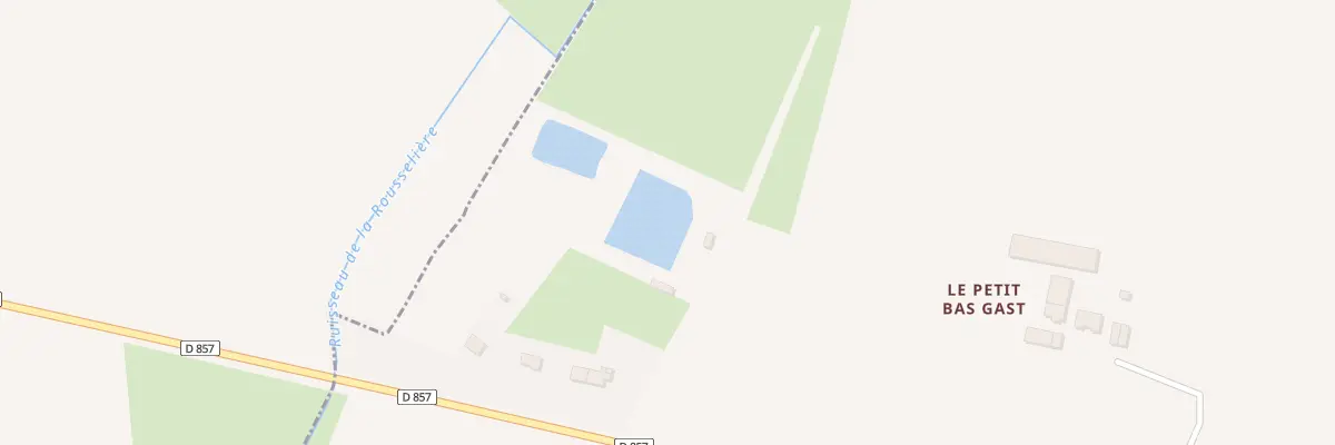 Plan du 5373 Le Petit Bas Gast à Erbrée