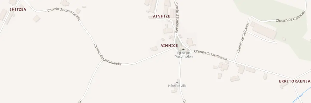 Plan du 5051 Ainhice Co Ordoquia Guibel à Ainhice-Mongelos